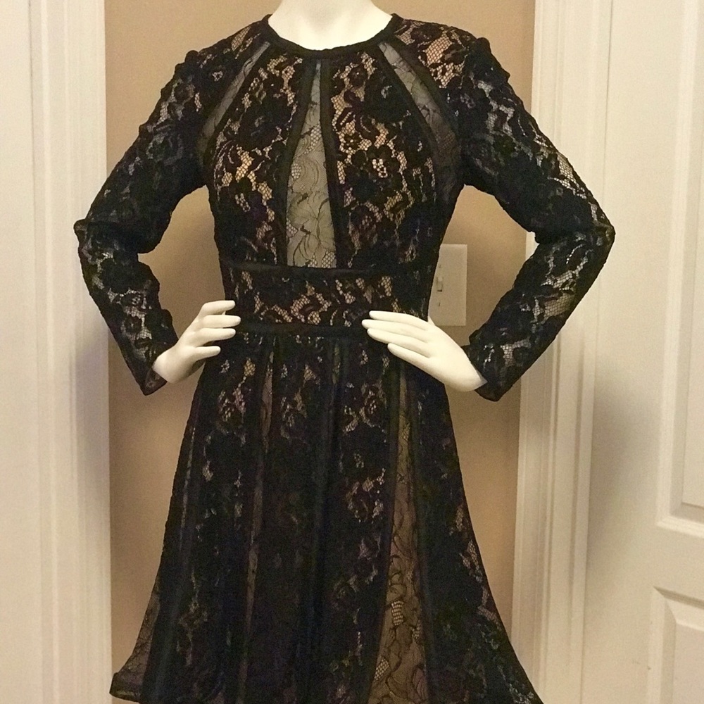 Camille La Vie black cocktail dress